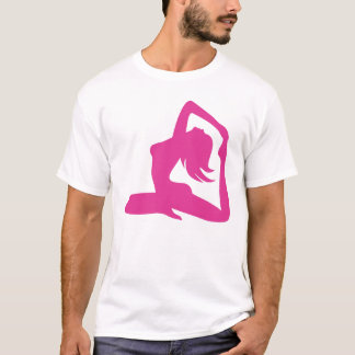 Camiseta Tara Logotipo-rosado