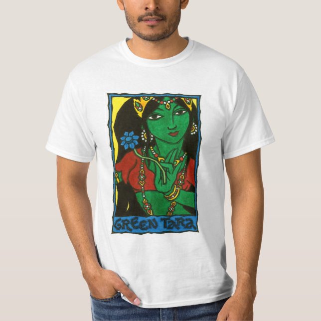 Camiseta Tara verde (Anverso)
