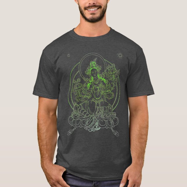 Camiseta Tara verde (Anverso)