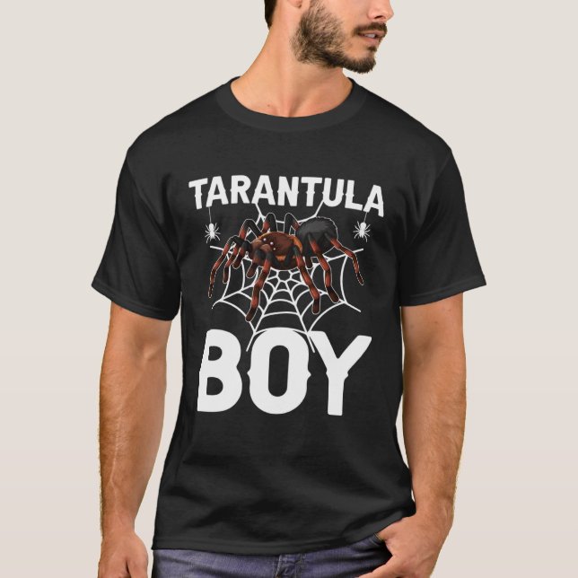 Camiseta Tarantula Boy Tarantula Owner Tarantula (Anverso)