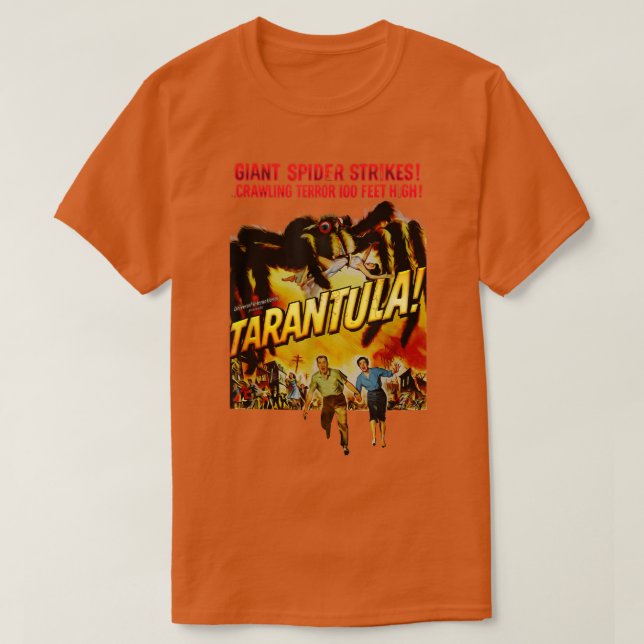Camiseta ¡Tarantula! Halloween, película de araña de terror (Diseño del anverso)