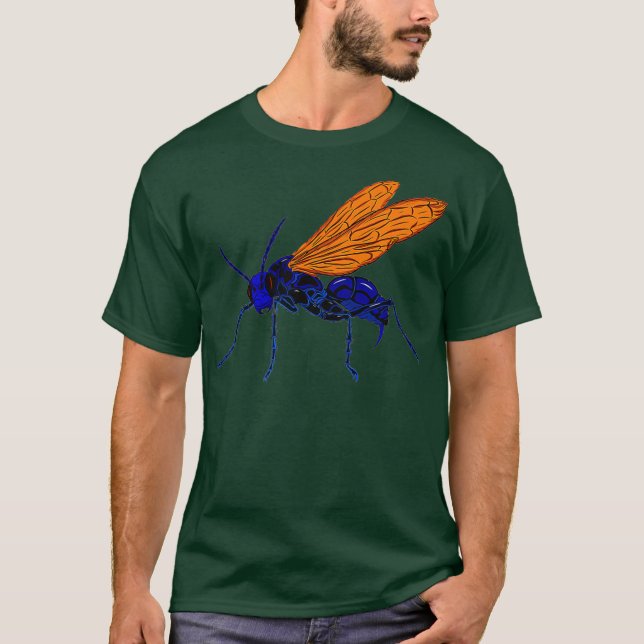 Camiseta Tarantula Hawk Guay Wasp Sting Niños Adultos (Anverso)