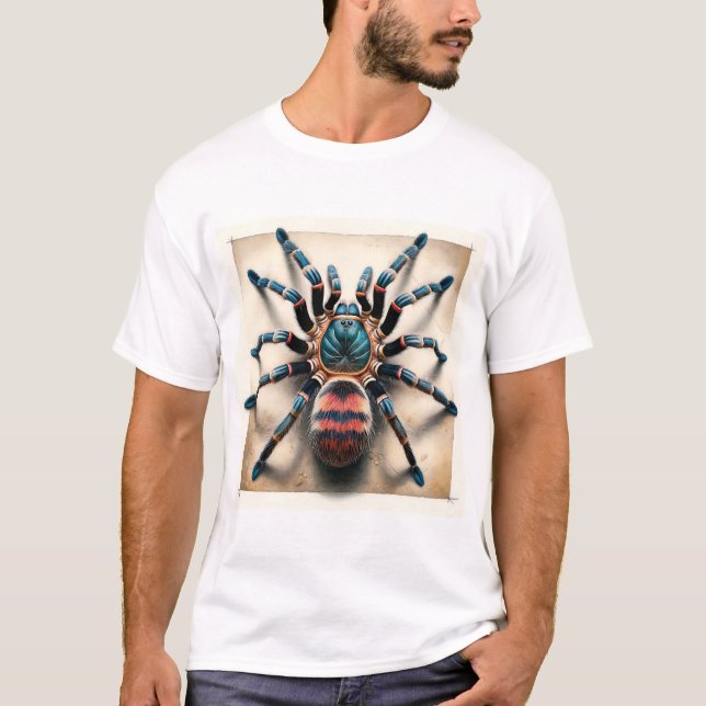 Camiseta Tarantula Hawk Insect 130624IREF115 - Watercolor (Anverso)