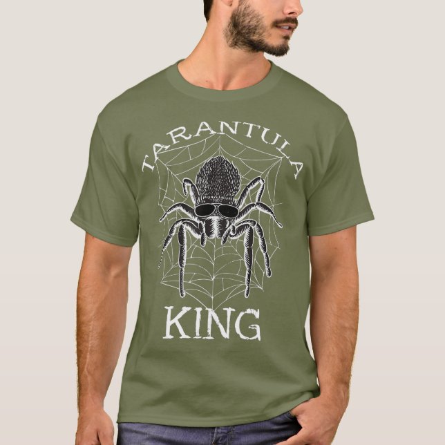 Camiseta Tarantula King Tarantula Propietario Spider Lover (Anverso)