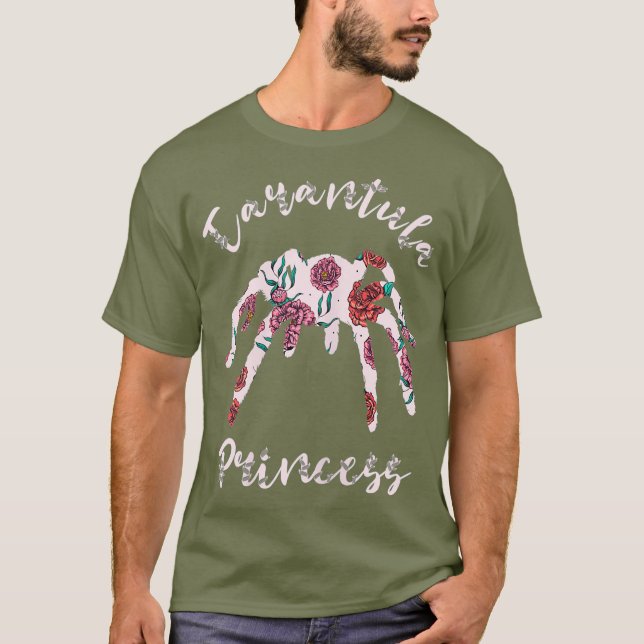 Camiseta Tarantula Princess Spider Lover Chica Bug Catcher (Anverso)