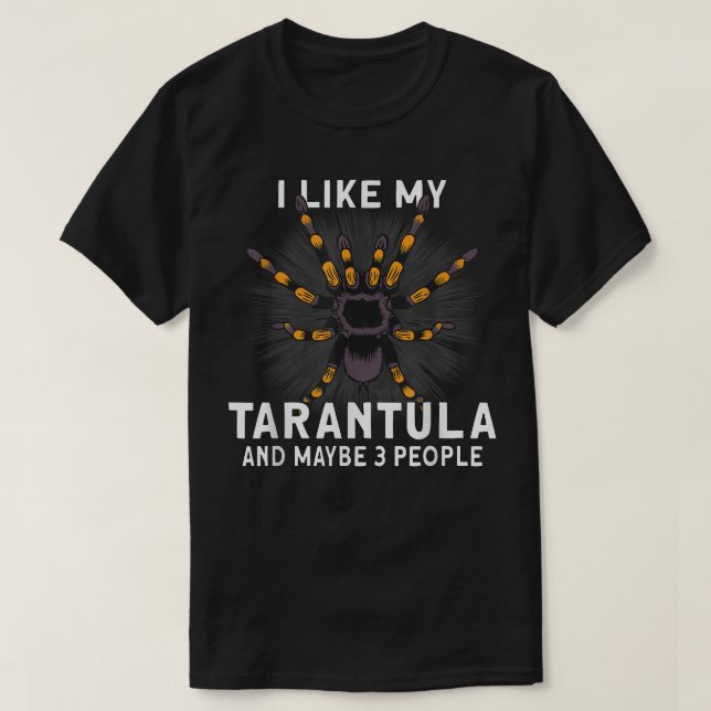 Camiseta Tarantula Spider Keeper Tarantula Lover Spider Mas (Diseño del anverso)