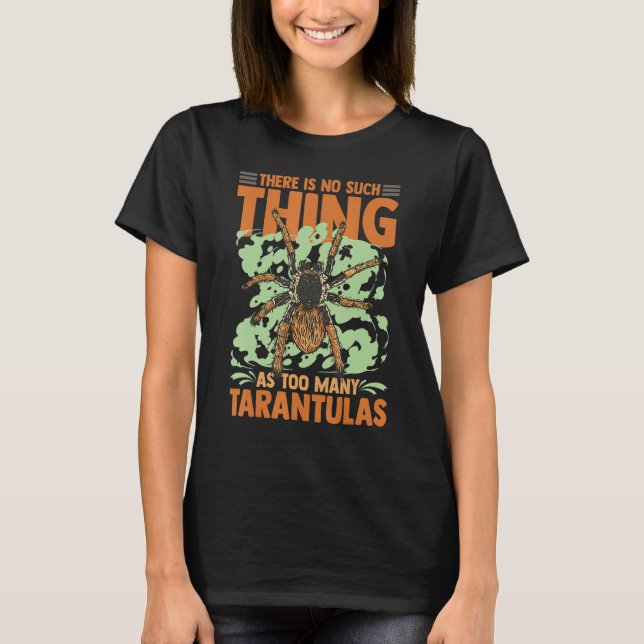 Camiseta Tarantula Spider Pet Mexican Red Habitat Cage 2 (Anverso)