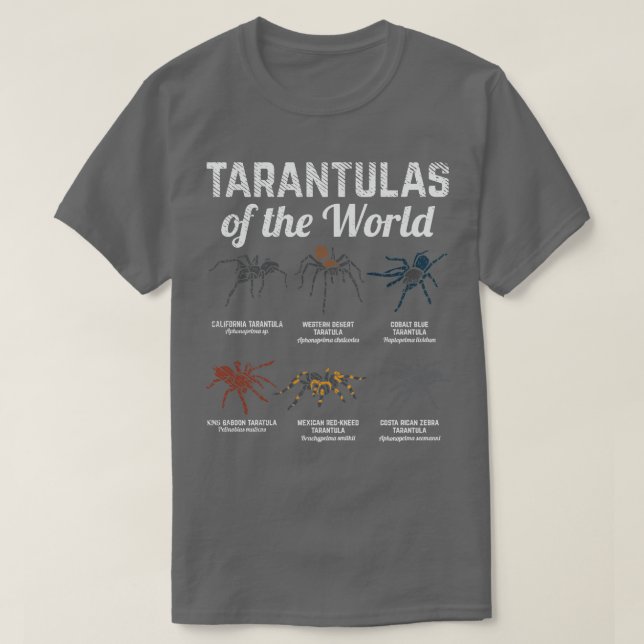 Camiseta Tarantulas del mundo Gracioso Tarantula Dueño (Diseño del anverso)