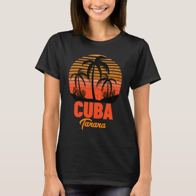 Camiseta Tarara Beach Cuba (Anverso)