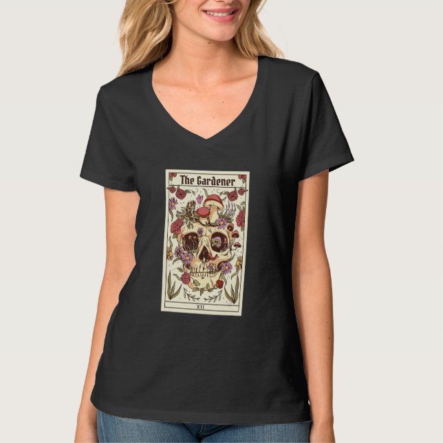 Camiseta Taratcard The Gardener  Mystical and Whimsical (Anverso)