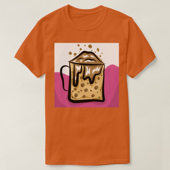 Camiseta Tarde cremoso (Diseño del anverso)