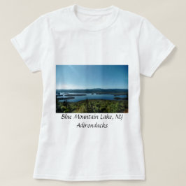 Camiseta Tarde en montaña azul