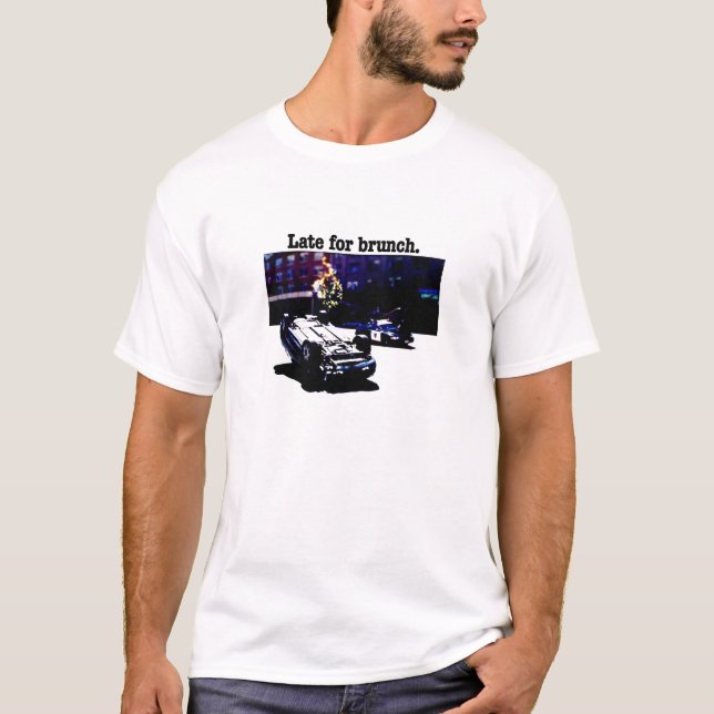 Camiseta Tarde para el brunch (versión ligera) (Anverso)