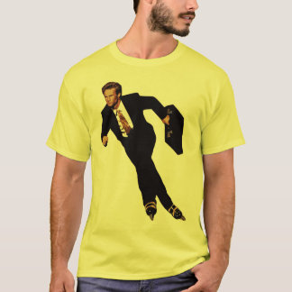 Camiseta Tarde para el patinador Meme del Rollerblade del