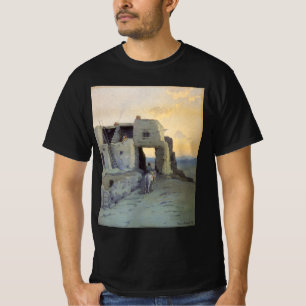 Camiseta Tarde, Pueblo de Walpi por Marion Kavagh Wachtel