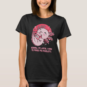Camiseta Tarde tuve que alimentar mi humor de salamandra Ax