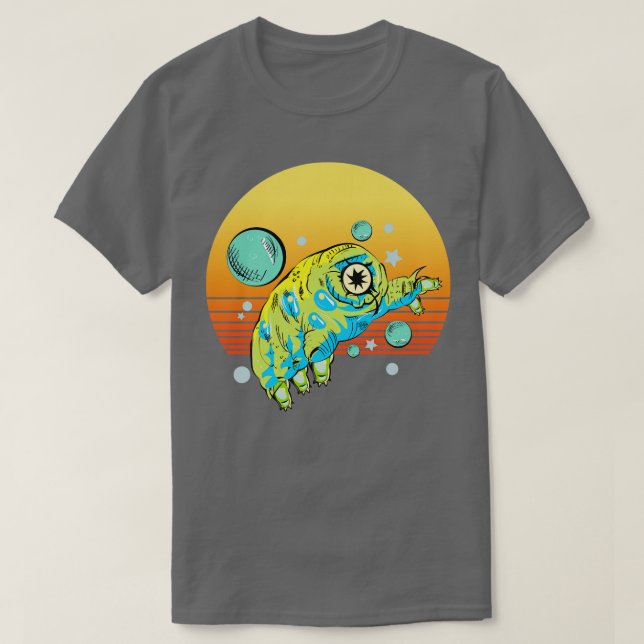 Camiseta Tardigrade Retro (Diseño del anverso)