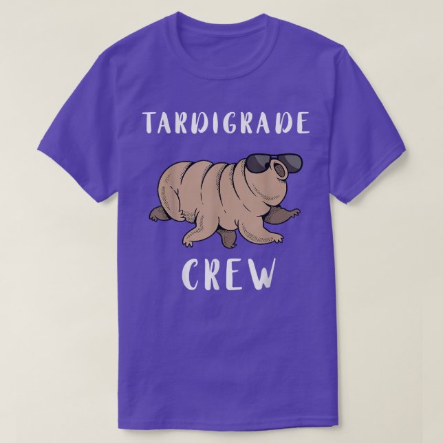 Camiseta Tardigrade Science Microbiology Water Bear Team Cr (Diseño del anverso)