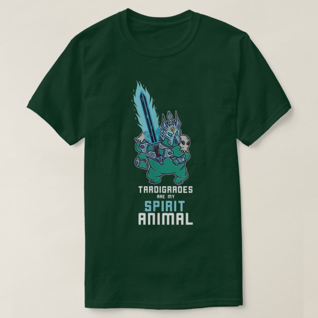 Camiseta Tardigrade Spirit Animal Microbiology Science Wate (Diseño del anverso)