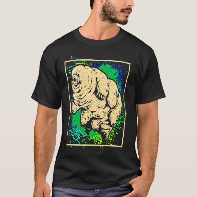 Camiseta Tardigrade Water Bear Moss Piglet Micro Animal Col (Anverso)