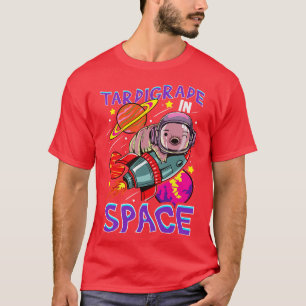 Camiseta Tardigrado En Espacio Espacial Astronauta De Oso D