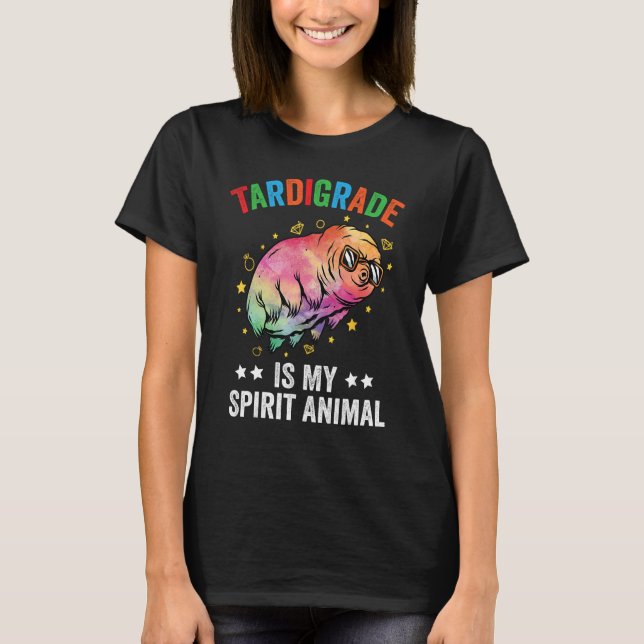 Camiseta Tardigrado es mi espíritu Microbiología animal Agu (Anverso)