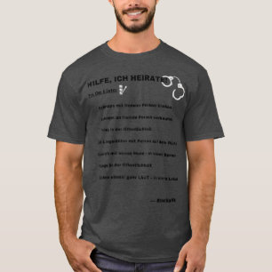 Camiseta tareas divertidas de despedida de soltero JGA para