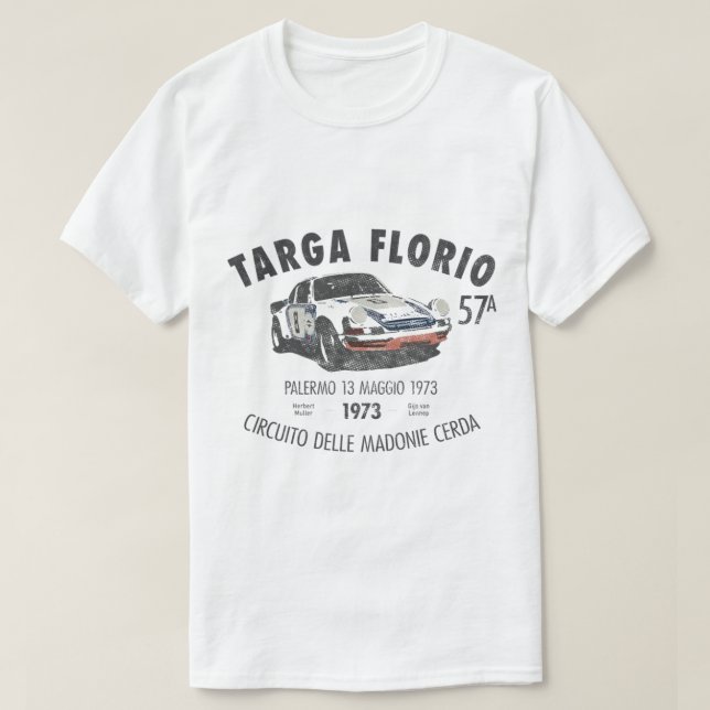 Camiseta Targa Florio 1973 Premium (Diseño del anverso)