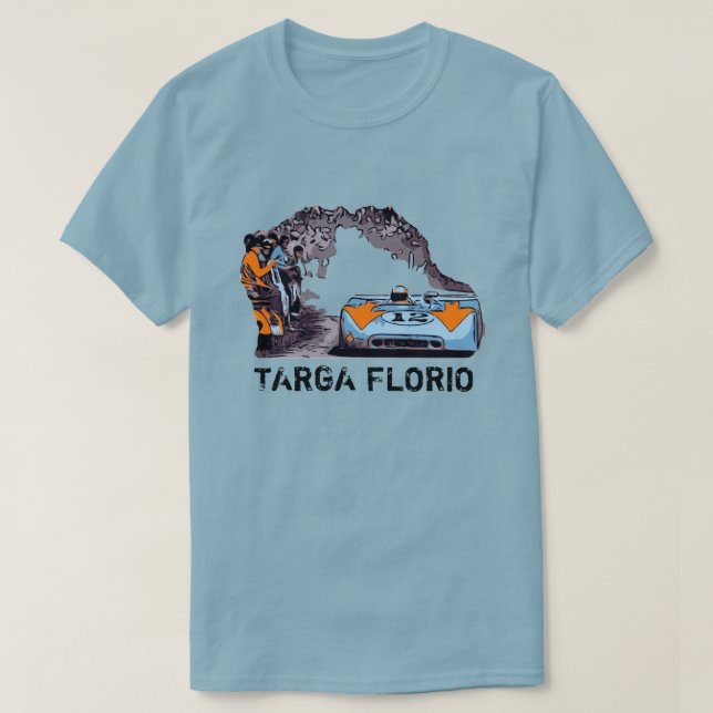 CAMISETA TARGA FLORIO RACE (Diseño del anverso)