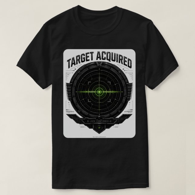 Camiseta Target Acquired Tactical T-Shirt (Diseño del anverso)