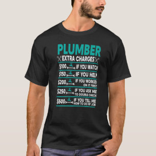 Camiseta Tarifa horaria de recargos adicionales por plomo