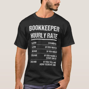 Camiseta tarifa horaria del contable