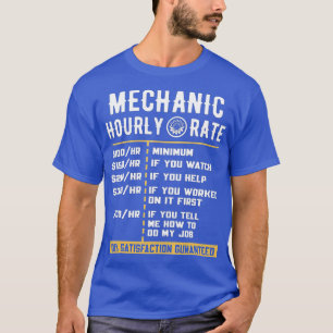 Camiseta Tarifa horaria mecánica