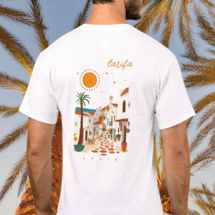 Camiseta Tarifa pueblo español de vacaciones en el Mediterr