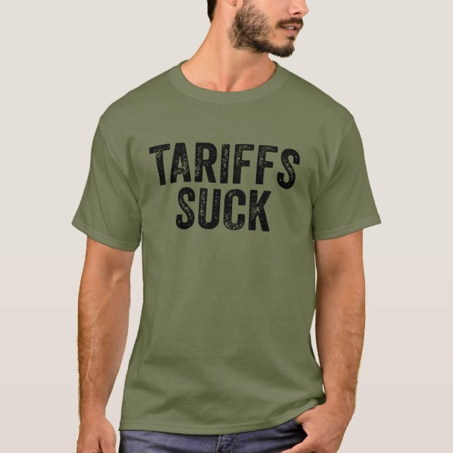 Camiseta Tarifas Suck - Antiaranceles (Anverso)