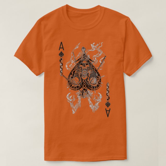 Camiseta Tarjeta Ace Card Png Tarjeta De Juego Ace Diamante (Diseño del anverso)