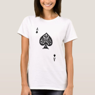 Camiseta Tarjeta Ace de Poker