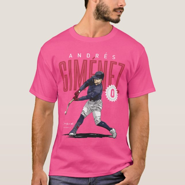 Camiseta Tarjeta Andres Gimenez Cleveland (Anverso)