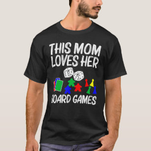 Camiseta Tarjeta Ch De Guay Board Games Art Para Mamá Madre