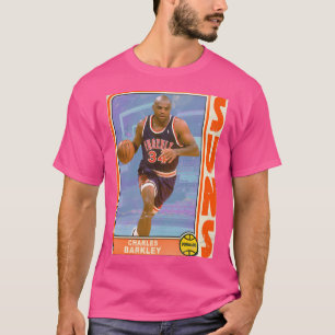 Camiseta Tarjeta comercial Charles Barkley de estilo retro