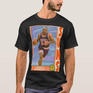 Camiseta Tarjeta comercial Charles Barkley de estilo retro