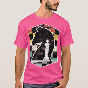 Camiseta Tarjeta de ajedrez para jugadores de ajedrez vinta