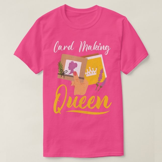 Camiseta Tarjeta de amor Creando Chiste Cuidada Tarjeta Hob (Diseño del anverso)