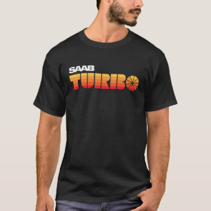 Camiseta Tarjeta de aspecto retro SAAB Turbo