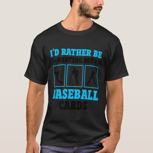 Camiseta Tarjeta de béisbol Colector de tarjetas de béisbol (Anverso)