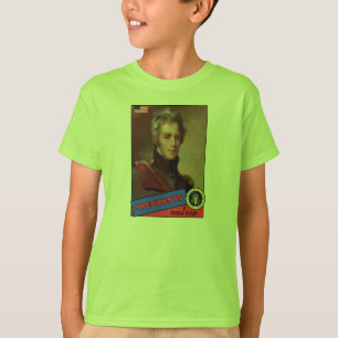 Camiseta Tarjeta de béisbol de Andrew Jackson