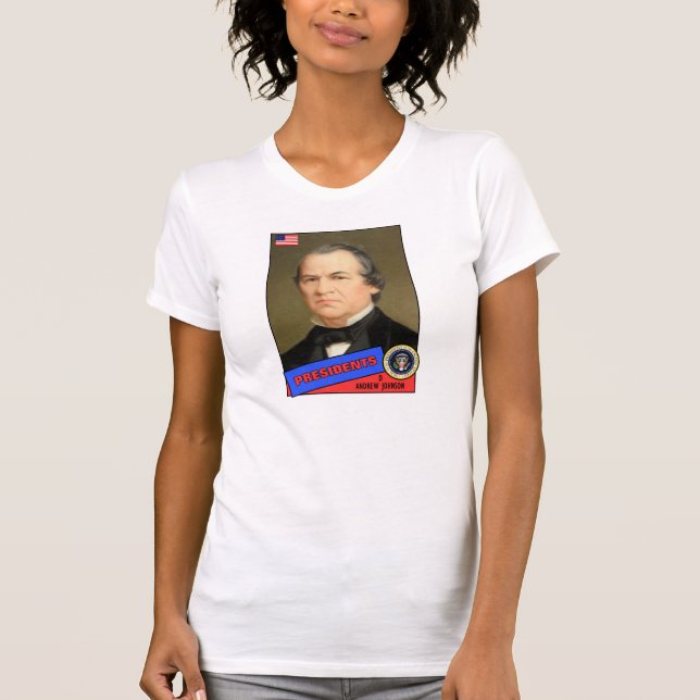 Camiseta Tarjeta de béisbol de Andrew Johnson (Anverso)