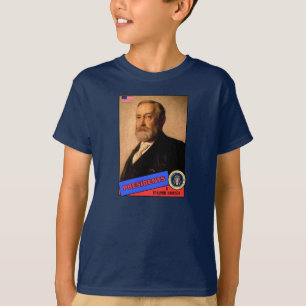 Camiseta Tarjeta de béisbol de Benjamin Harrison