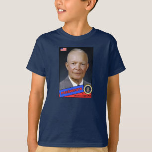 Camiseta Tarjeta de béisbol de Dwight D. Eisenhower