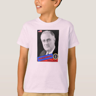 Camiseta Tarjeta de béisbol de Franklin D. Roosevelt